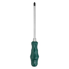 sourcing map PH2 Phillips Screwdriver #2 9.8" Magnetic Demolition Screwdrivers 5.9" CR-V with Ergonomic Handle for DIY Repairing, Green