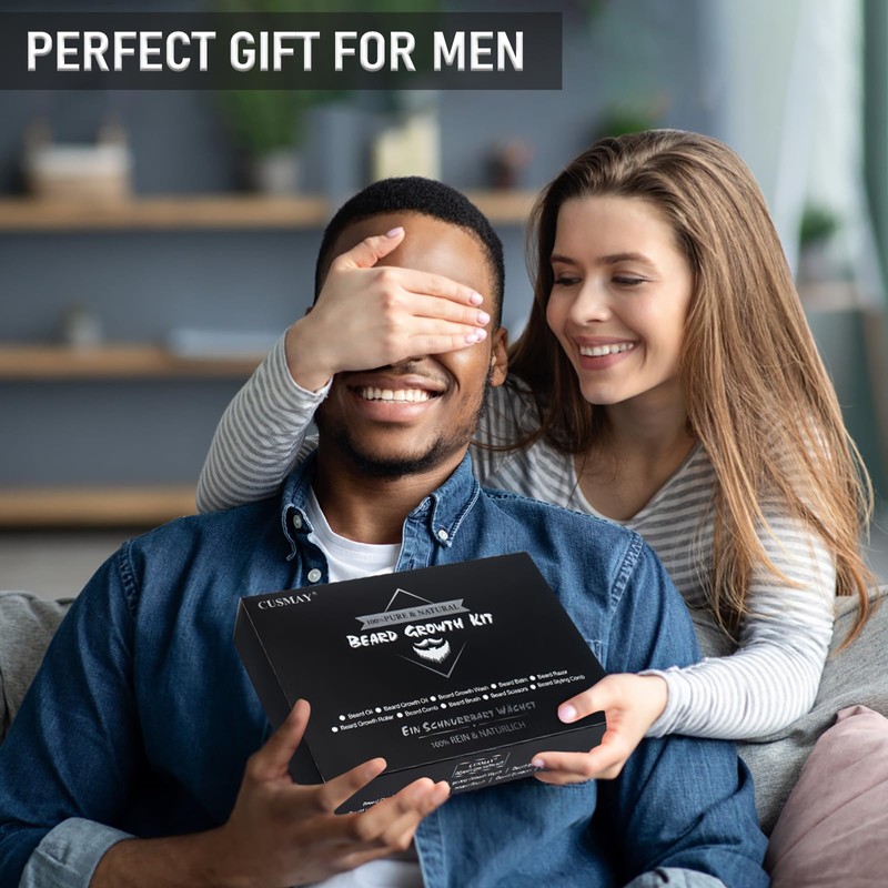 Upgraded Beard Care Set for Men, 11 in 1 Beard