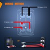 Gebildet 5-Pin Laser On/Off LED Light, 20A/12V, 10A/24V Switch Jumper