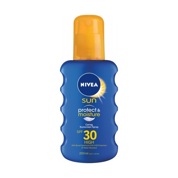 Nivea Sun Protect & Moisture Sunscreen Spray SPF30+ 200ml