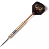 CUESOUL 21g/23g/25g Steel Tip Darts with Black Dart Case -