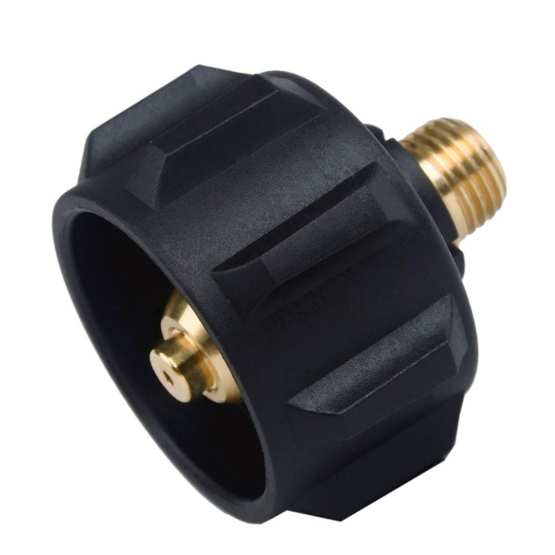 GasSaf QCC1 Propane Adapter Gas Regulator Valve Fitting with Acme