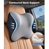 Premium Memory Foam Car Seat Cushion Set for Driving –