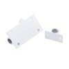 Bitray 2-inch Slide Bolt Latch White Slide Locks for Inside