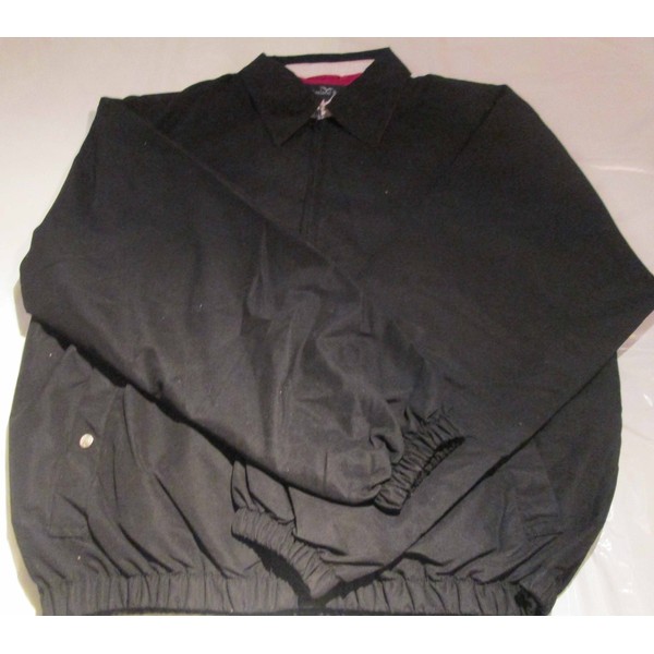 Cumberland Bay Men Lightweight Spring Jacket Black Medium 12 Pc
