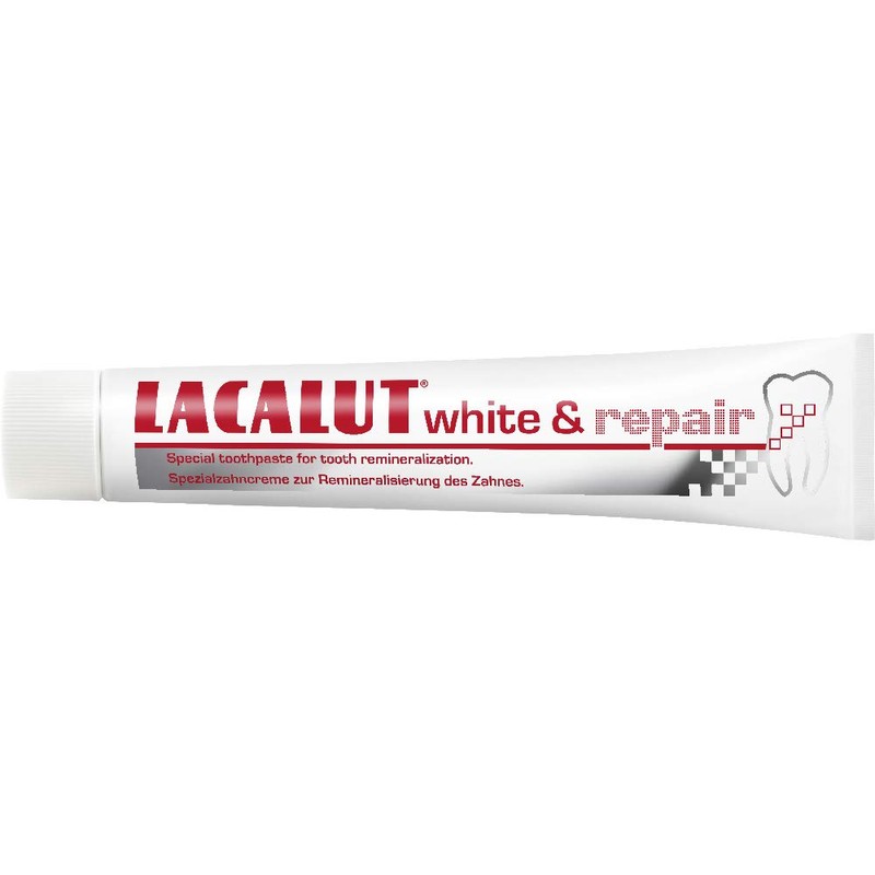 LACALUT White & Repair Toothpaste, 75 ml Toothpaste for Whitening