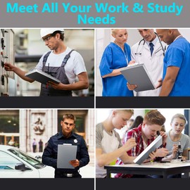 ROCOFF Metal Clipboard with Storage - Letter Size Aluminum Clipboards, Heavy Duty Storage Clipboard - Great for Office, Jobsite or Classroom, Single Compartment