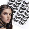 Losha Eyelashes Natural Look Faux Mink Lashes Pack Handmade Fluffy