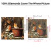 AIRDEA Robin Birds Diamond Art Kits Adults, 5D DIY Garden