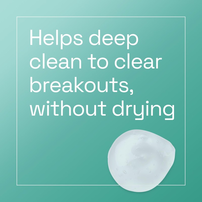 Cetaphil Gentle Clear Clarifying Blemish Cleanser 124ml, Face Wash for