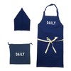 ki-071c Children's Apron, Cooking Practice, Lunching, Elementary School, Kids Apron,
