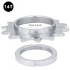 VGEBY Bicycle Cassette Cog, High Strength Steel Bicycle Single Speed