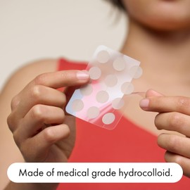 Hero Mighty Patch Original - Wake Up to Clearer Looking Skin - Shrink the Look of Whiteheads Overnight - Suitable for Sensitive Skin - Medical Grade Hydrocolloid, 24 Pimple Patches