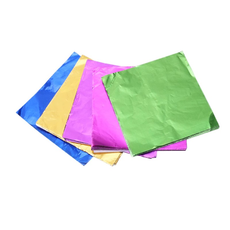 Alipis 2sets Packaging Paper Food Grade Aluminum Foil Wrapping Paper