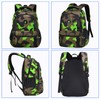 Yvechus School Backpack Casual Daypack Travel Outdoor Camouflage Backpack Christmas