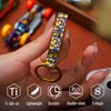 KeyUnity KM00 Titanium Decorative Clip Double Sided Belt Clip Keychain