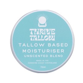 Thrive Tallow Moisturiser, Unscented, 70ml