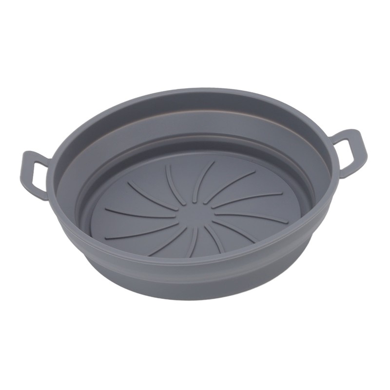 2 PCS Fryer Silicone Basket Nonstick Silicone Liners Fryer Pot