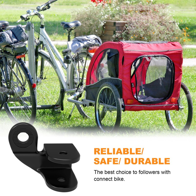 NICEDACK Bicycle trailer coupling, coupling trailer adapter, dog trailer for