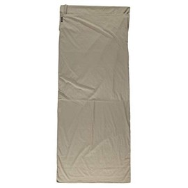 Cocoon Travel Sheet Cotton Sleeping Bag Egyptian Cotton, brown