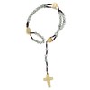 Vatican Imports Pope Francis Four Basilicas Rosary with Rosette Beads