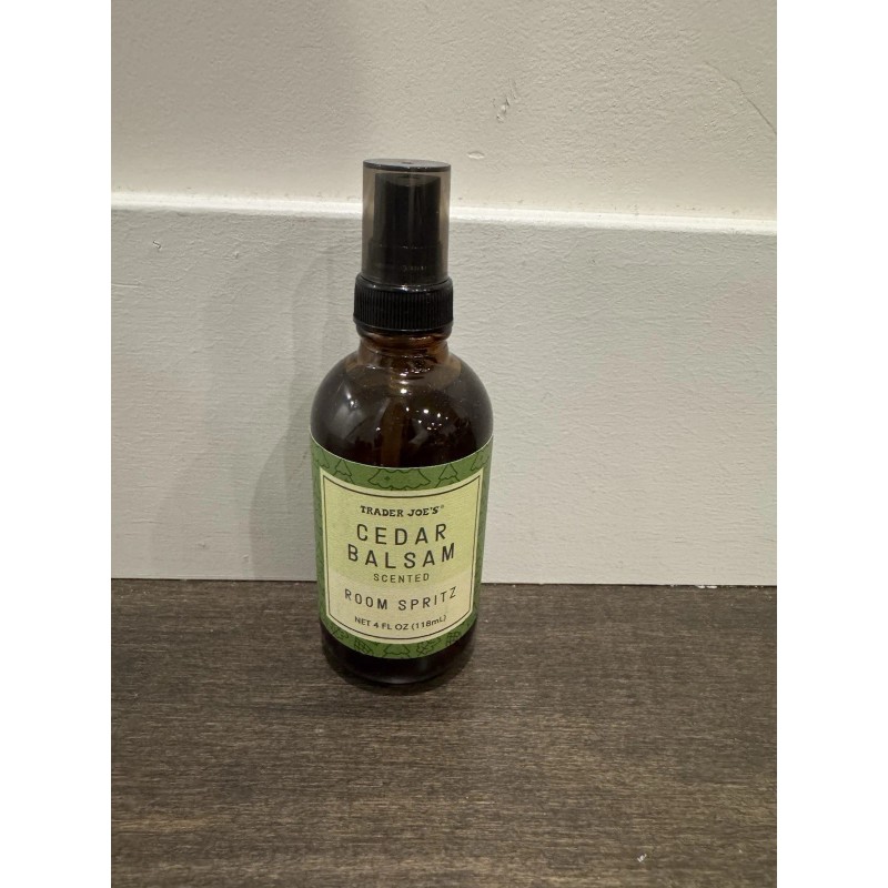 Jo!e 2X Trader Joe's Cedar Balsam Room Spritz Spray 4