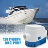 TOTMOX 12V 1100GPH Automatic Bilge Pump for Boats, Yachts, Motorhomes,
