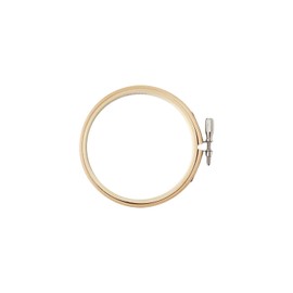 NBK Embroidery Frame, Inner Diameter 3.1 inches (8 cm), 1 Piece, S2-7, Beige