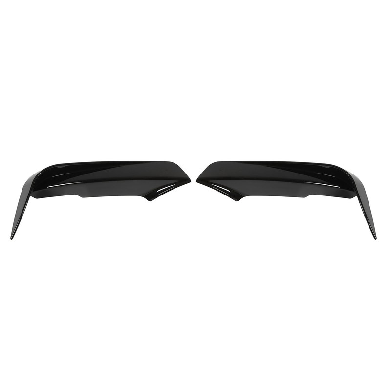 2pcs Front Bumper Vent Canard Splitter Left Right ABS Wind