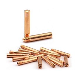 WeldingCity 25 unidades MIG punta de contacto de soldadura 14 Series para Lincoln Tweco MIG pistolas 200-400A o No. 2-No. 4