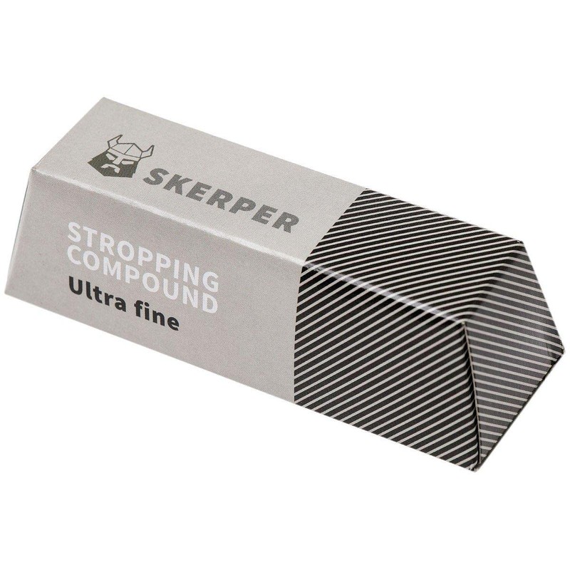 Skerper Stropping Compound STC001 Polishing Block Ultra Fine Black