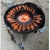 Vorcano BBQ Brand Stainless Steel Vortex Charcoal Grill Cone BBQ
