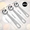Gosknor 3pcs Stainless Steel Measuring Spoon, Coffee Scoop Teaspoons Set