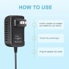 Casio AC Adapter For Casio CTK-720 CTK720 Keyboard Wall Charger