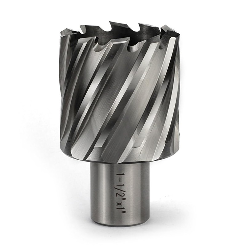 Annular Cutter JESTUOUS 1-1/2 Inch Cutting Diameter 3/4 Weldon Shank