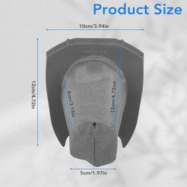 Vacuum Filter for Dirt Devil Vibe 3 in 1 Vacuum Cleaner - Replacement Filters for Bagless Vacuum Stick Vac with Handheld SD20020 SD20020FDI SD20020PLFDI SD20020TEFDI - Part#F77 RO440003993 F-77 5Pack