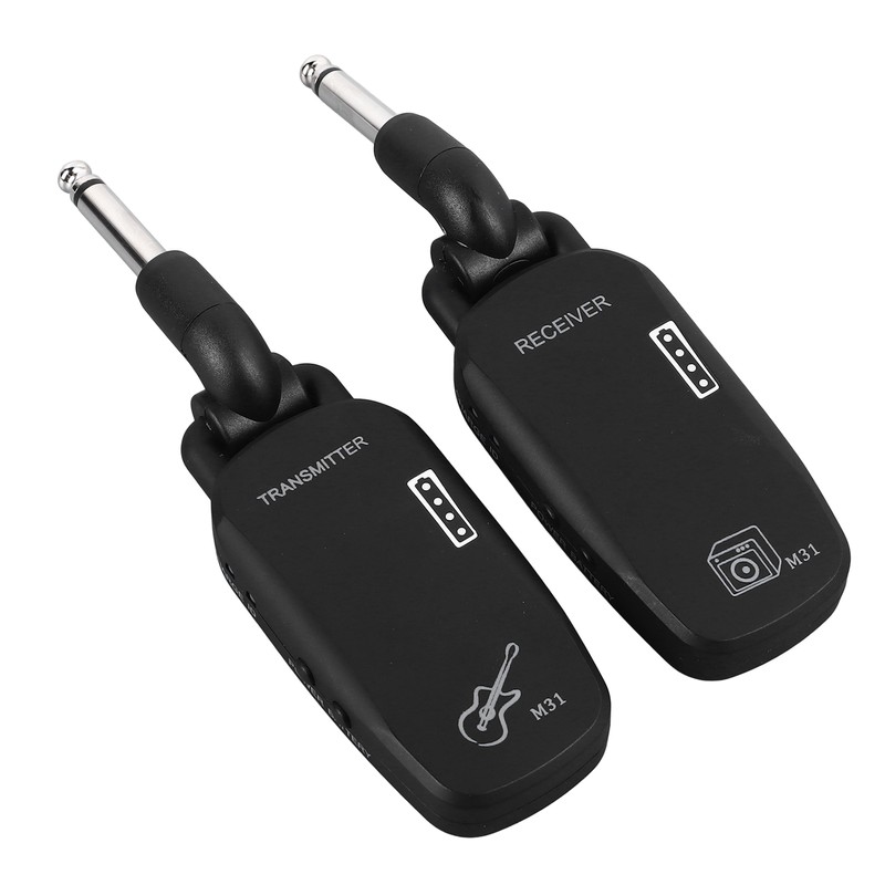 Wireless Guitar Transmitter Receiver System 50meter Bluetooth Audio Transmit Universal