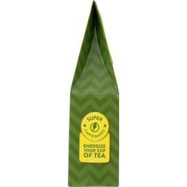 Miracle Tree's Moringa Energy Tea - Green Tea with Ginger & Lemon | Super Caffeinated Blend | Healthy Coffee Alternative, Perfect for Focus | Organic Certified & Non-GMO | 16 Pyramid Sachets