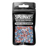SPRINKLY - Matt Sugar Confetti - Red, White & Blue