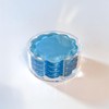 GRAHAM DESIGN Scalloped Acrylic Coasters with Circular Holder - 4
