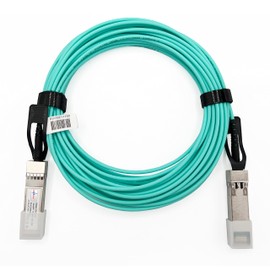 Elfcam® - 1 meter SFP+ Active Cable OM3 - AOC Cable - SFP+ to SFP+, SFP-10G-AOC Compatible, 1m