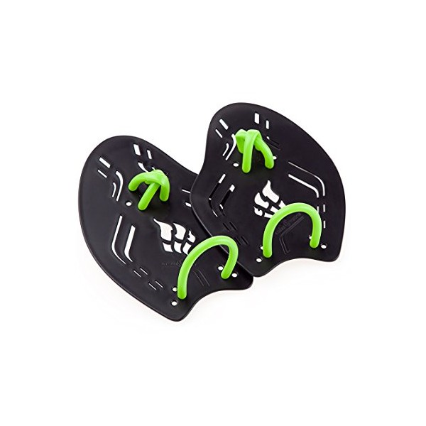 Mad Wave Unisex M0749 01 5 01W Paddles, Black/Green, M