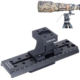 iShoot Lens Collar Foot Tripod Mount Ring Base Compatible with Canon RF 400mm f/2.8L is USM, RF 600mm f/4L is USM & RF 800mm f/5.6L is USM, Support Stand Compatible with Manfrotto Sachtler Fluid Head