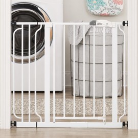 Regalo Safety 29"-38.5" Easy Step Baby Gate, Bottom of Stairs & Doorways