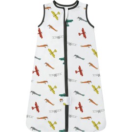 TotAha Light Sleep Sack 6-15 Months 0.5 TOG, Stretchy Baby Wearable Blanket, Silky Comfort, Buttery Soft Sleeping Bag with 2-Way Safe Zippers for Boys and Girls