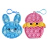 Set of 2 Easter Bubble Popper Toys - Bunny and
