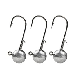 Orurdo qb500134a01n0 Fishing Gear Jig Head with Anti-Shedding Hook "Jig Held D" 25 Pieces (0.07 oz (2 g)