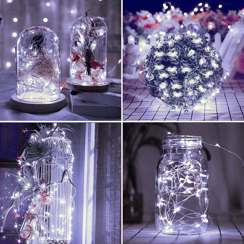 1 Pack Extra-Long Solar String Lights Outdoor, 39FT 100 LED