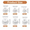 BOHUIZ 30 Pcs Salt and Pepper Stoppers Plugs, Silicone Salt