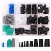 Taukealugs 170pcs High Temp Silicone Rubber Cap & Plug Assortment